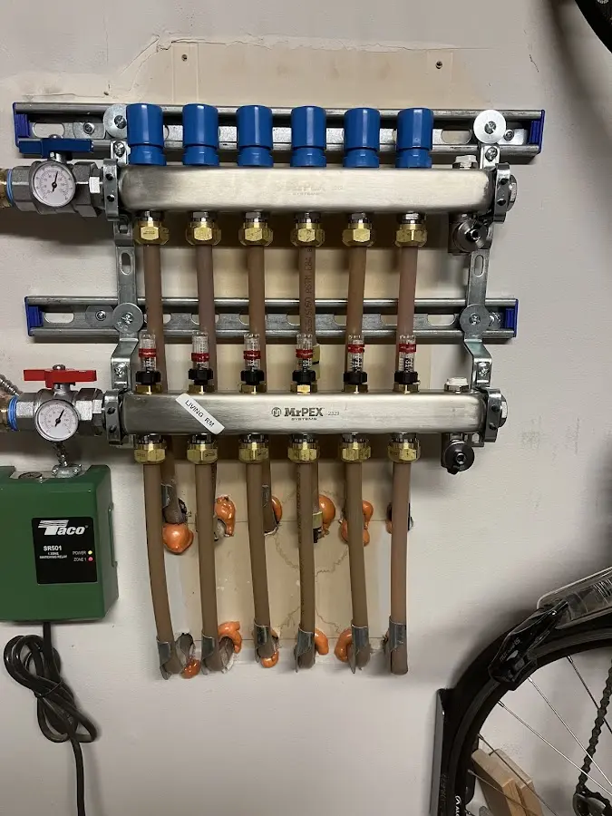 Plumber performing Leak Detection at a residential property in Morro Bay